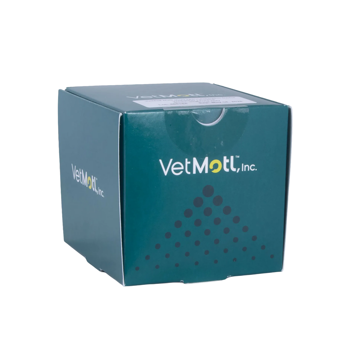 VetMotl Sperm Separation Device,"Teal product box with top flap shown at an angle"