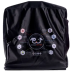Puppywarmer Cover,"Black fitted equipment cover with front graphic"