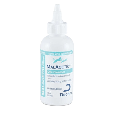 Malacetic® Otic Cleanser,"White squeeze bottle with pointed nozzle cap"