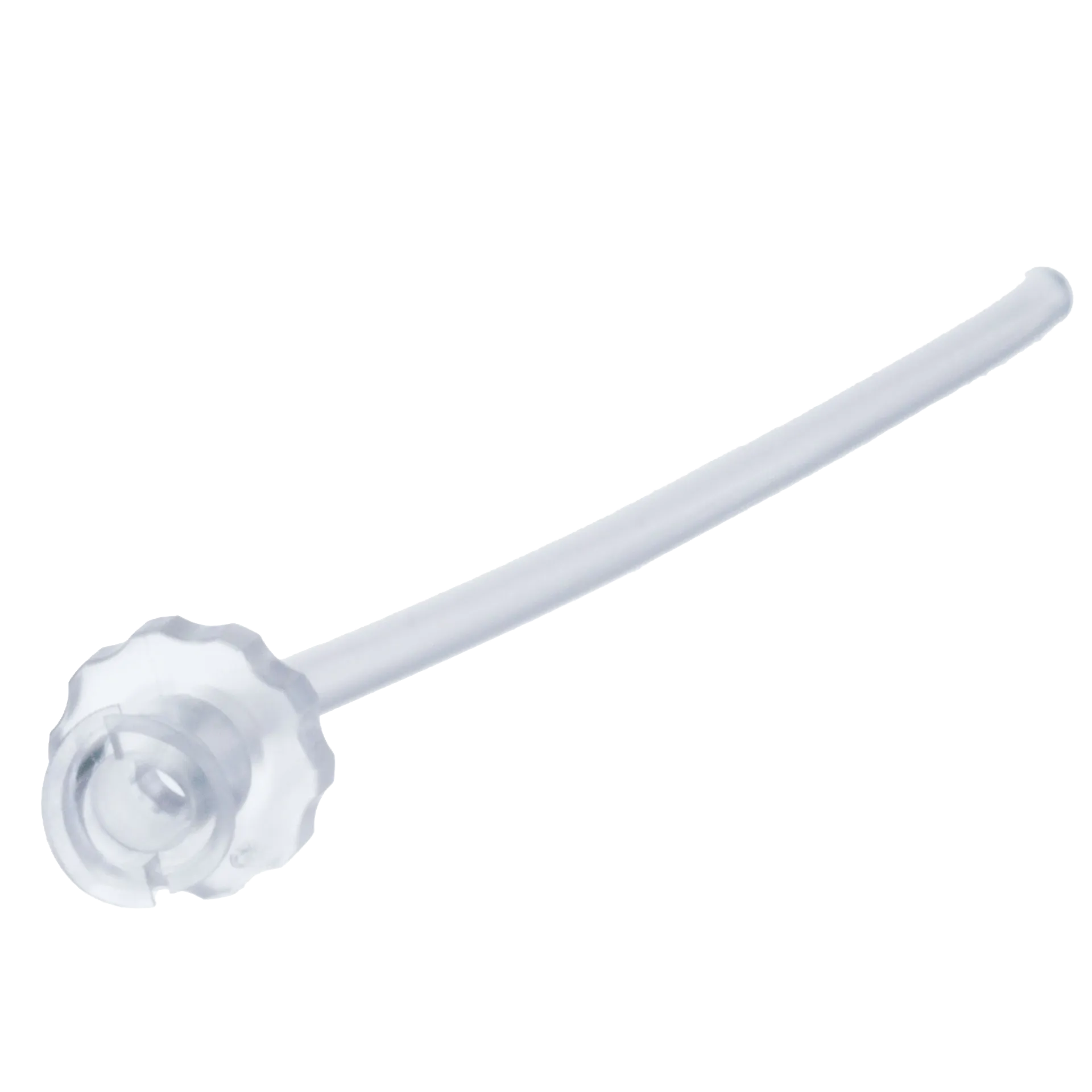 Breeder's Edge® Collect Him™ Disposable Pipettes,"Clear curved pipette with round connector end"