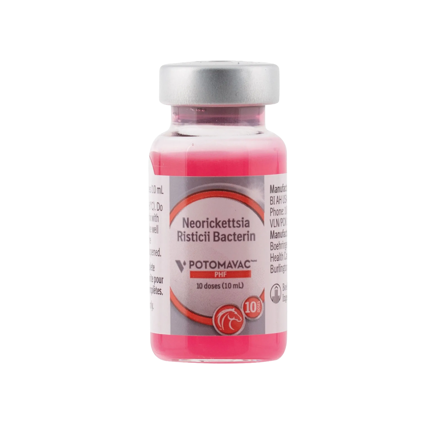 Potomavac™,"Small vial with pink liquid and silver cap"