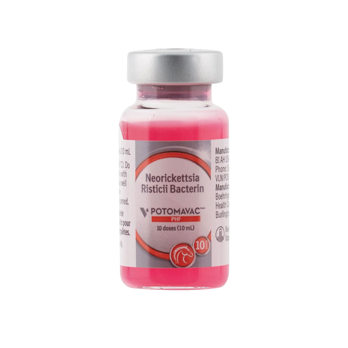 Potomavac™,"Small vial with pink liquid and silver cap"