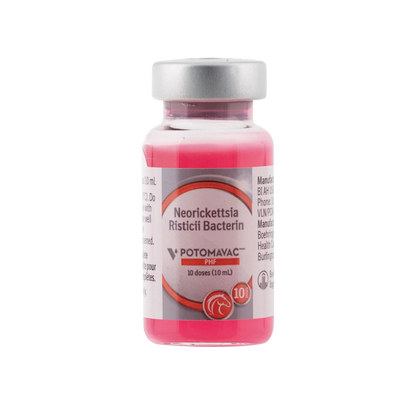 Potomavac™,"Small vial with pink liquid and silver cap"