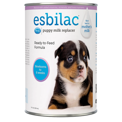 Esbilac® Puppy Milk Replacer,"Can with puppy image on front label"