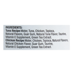 Inaba® Churu® Cat Treats,"Close-up of package ingredients panel"