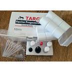 Equine Progesterone Test,"Test kit with pipettes, vials, reagent plate, and open box"