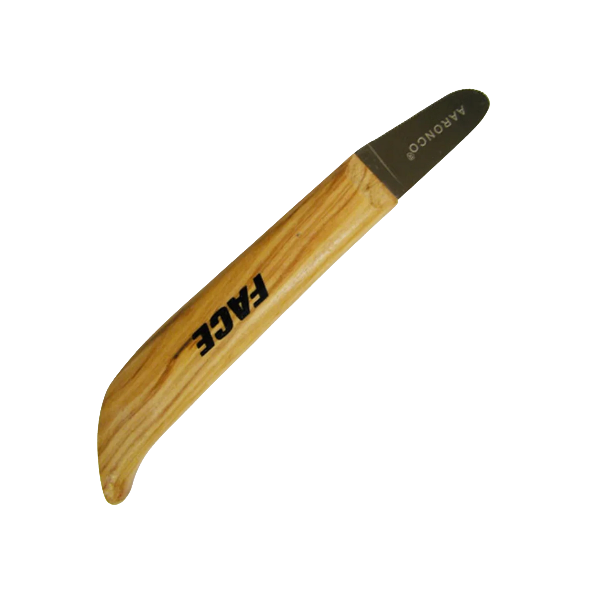 Aaronco Face Stripping Knife,"Wood-handled stripping knife with black blade"