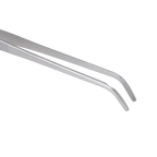 Straw Tweezer, Metal 12","Metal tweezer with angled tips"