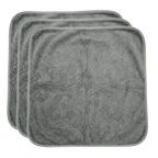Puppywarmer Fleece Inserts,"Stack of three gray fleece pad inserts"