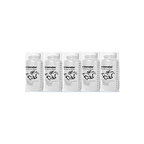 Next Generation 300ml Collection Bottle,"Five clear collection bottles in a row"