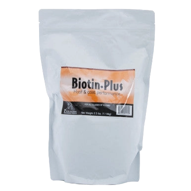 Biotin Plus Hoof & Coat Performance for Horses,"Silver stand-up pouch with front label"