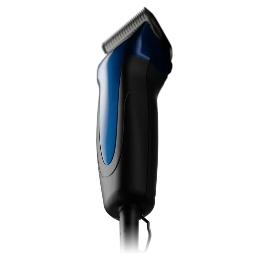 Excel 5-Speed Detachable Blade Clipper Blue by Andis,"Blue and black corded clipper with metal blade"
