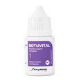 Botu Vital Stain,"White bottle with ribbed cap and purple front label"