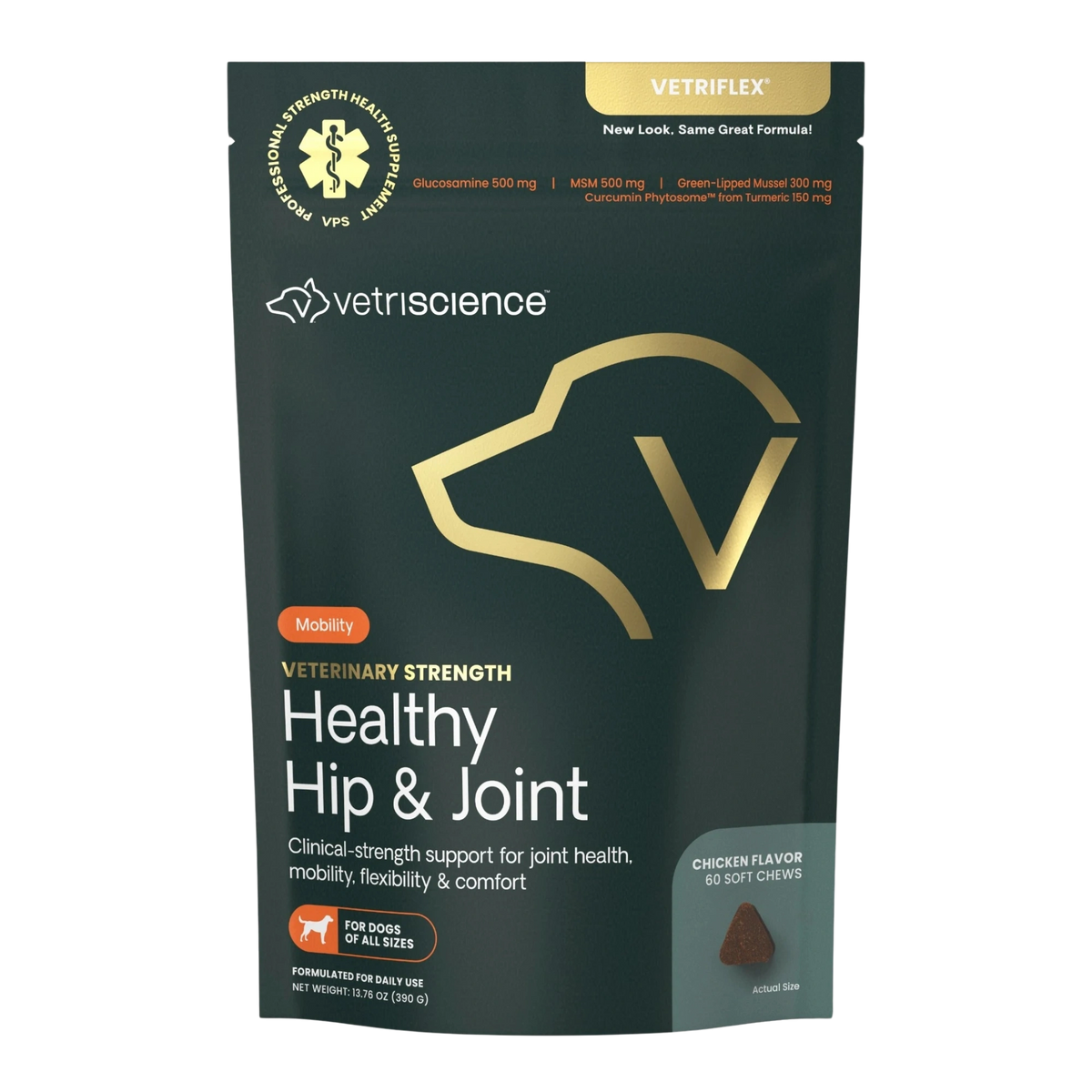 Veterinary Strength Healthy Hip & Joint for Dogs by VetriScience