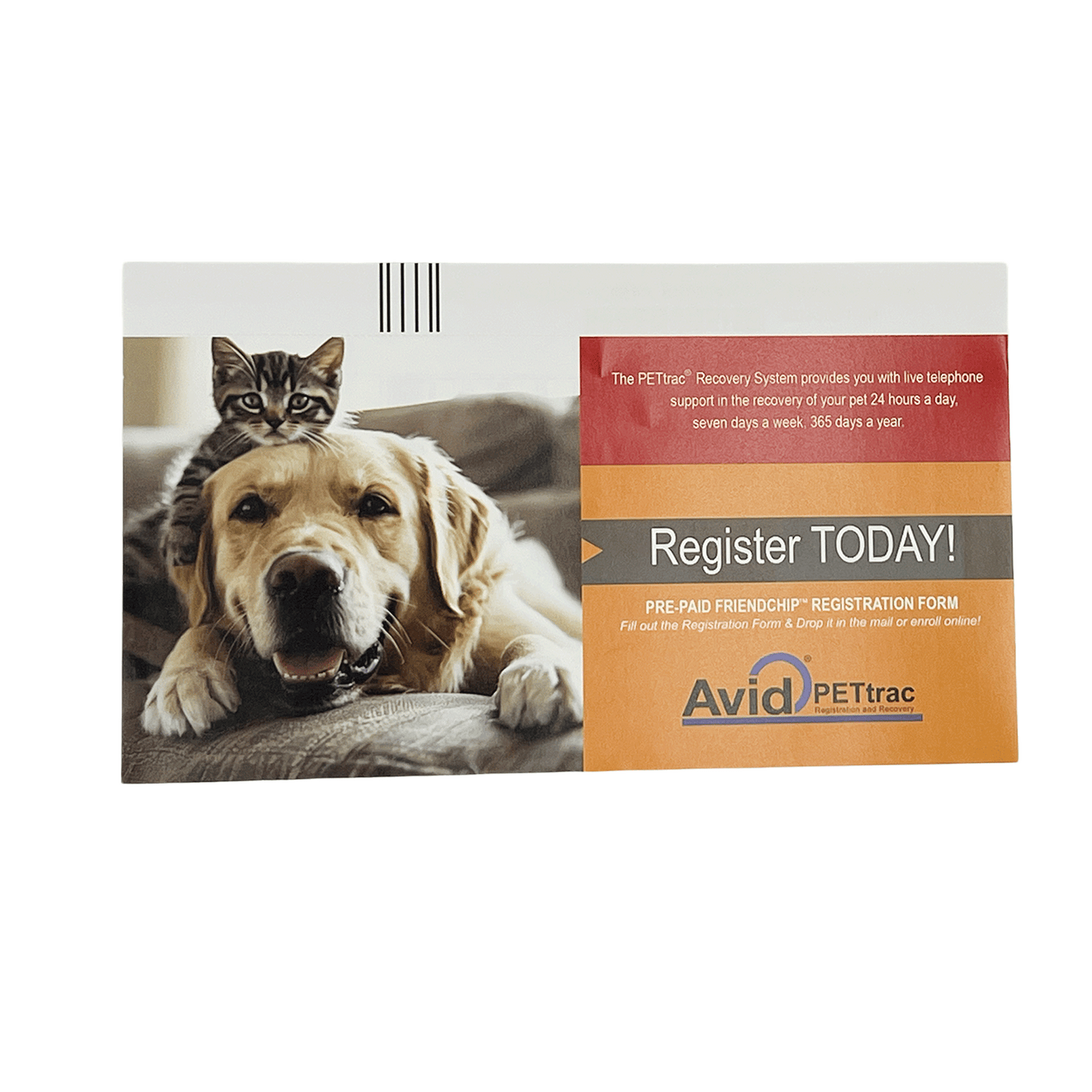 Avid Microchip Registration Forms