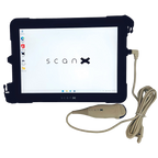 ScanX Portable Ultrasound,"Tablet display with connected handheld ultrasound probe"