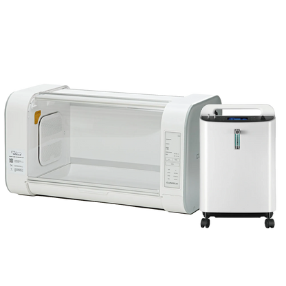 ICU 120 Bundle with 5L Veterinarian Oxygen Concentrator by Rcom USA