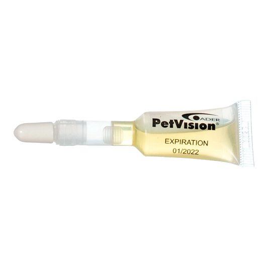 PetVision® Lubricating Eye Drops,"Single-use eye drop vial with twist cap"