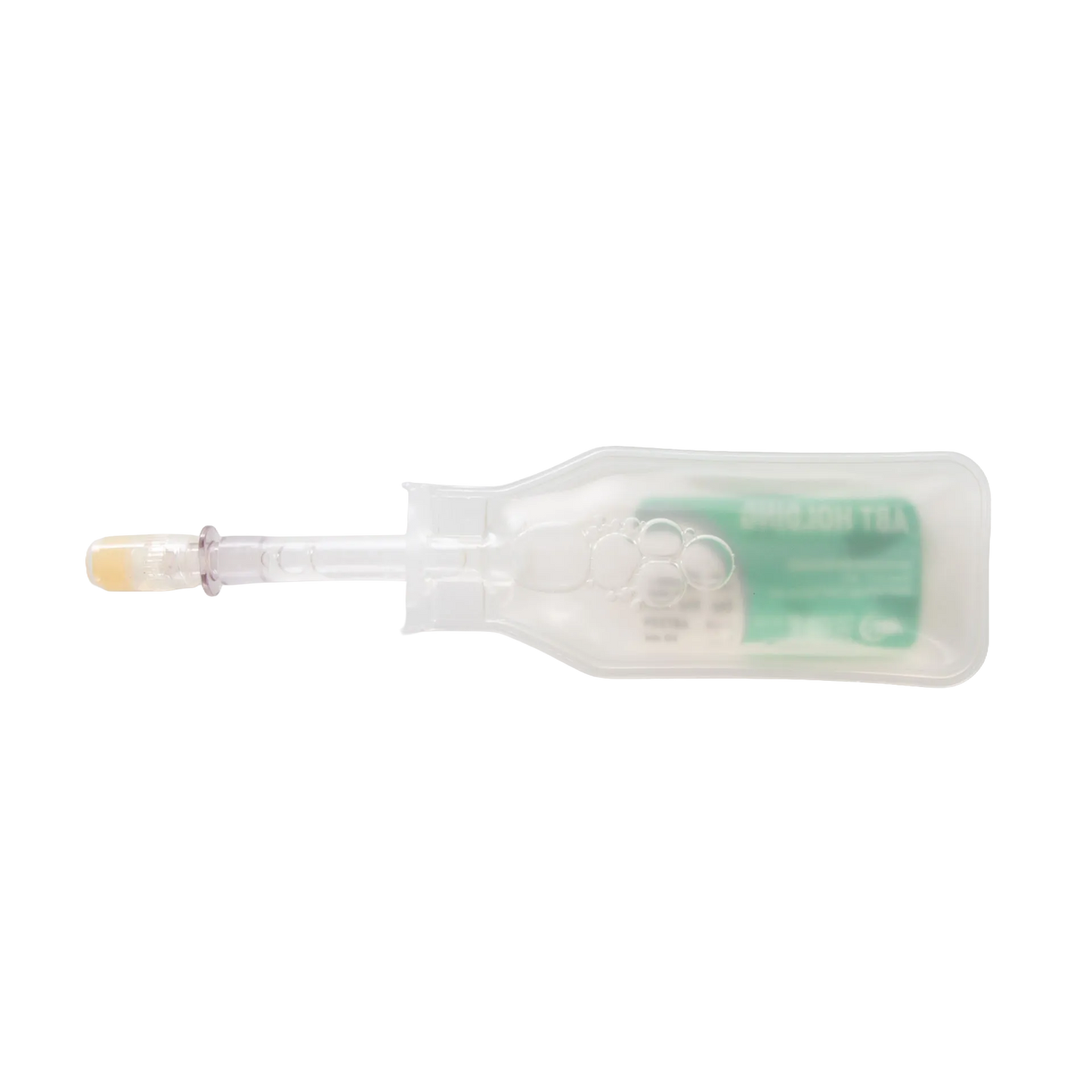 ABT360 Holding Media,"Clear needle component in sealed plastic tray"