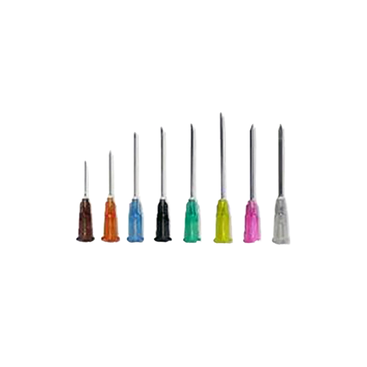Hypodermic Needle,"Assorted needles with color-coded hubs"
