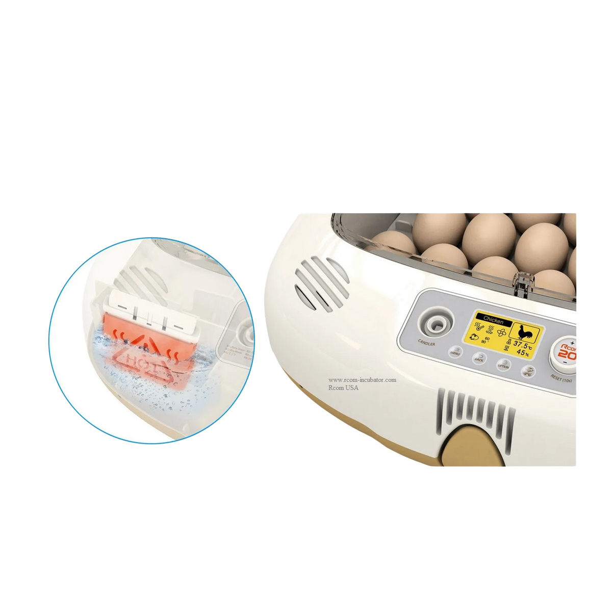 Pro-20 DO Incubator by Rcom USA
