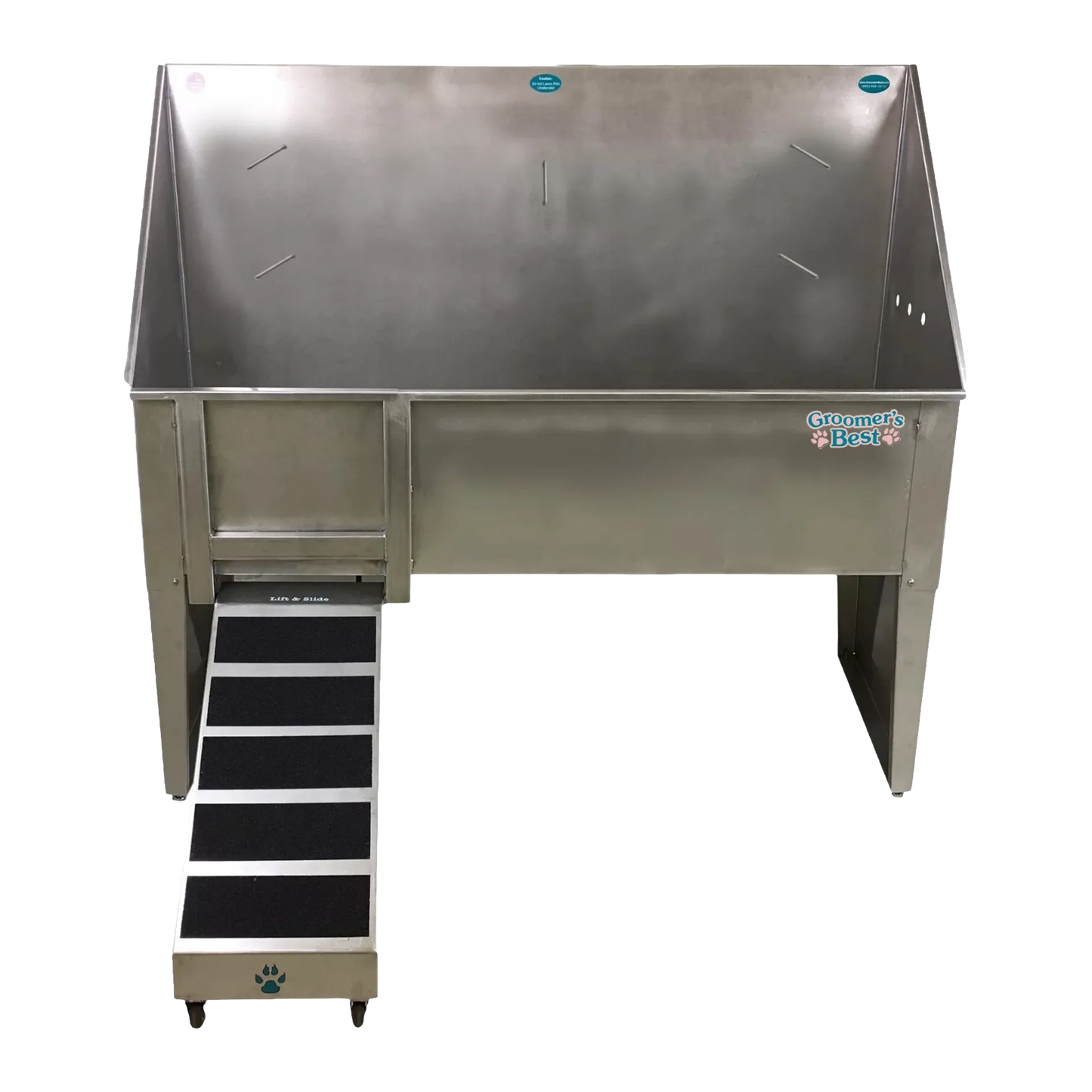 Walk-Through Bathing Tub with Lift & Slide Ramp