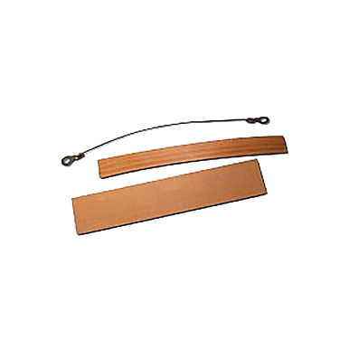 Impulse Heat Sealer,"Replacement heating strip with two brown pads"