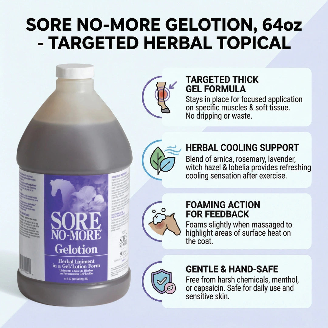 Sore No-More® Classic Gelotion,"Large bottle with purple label"