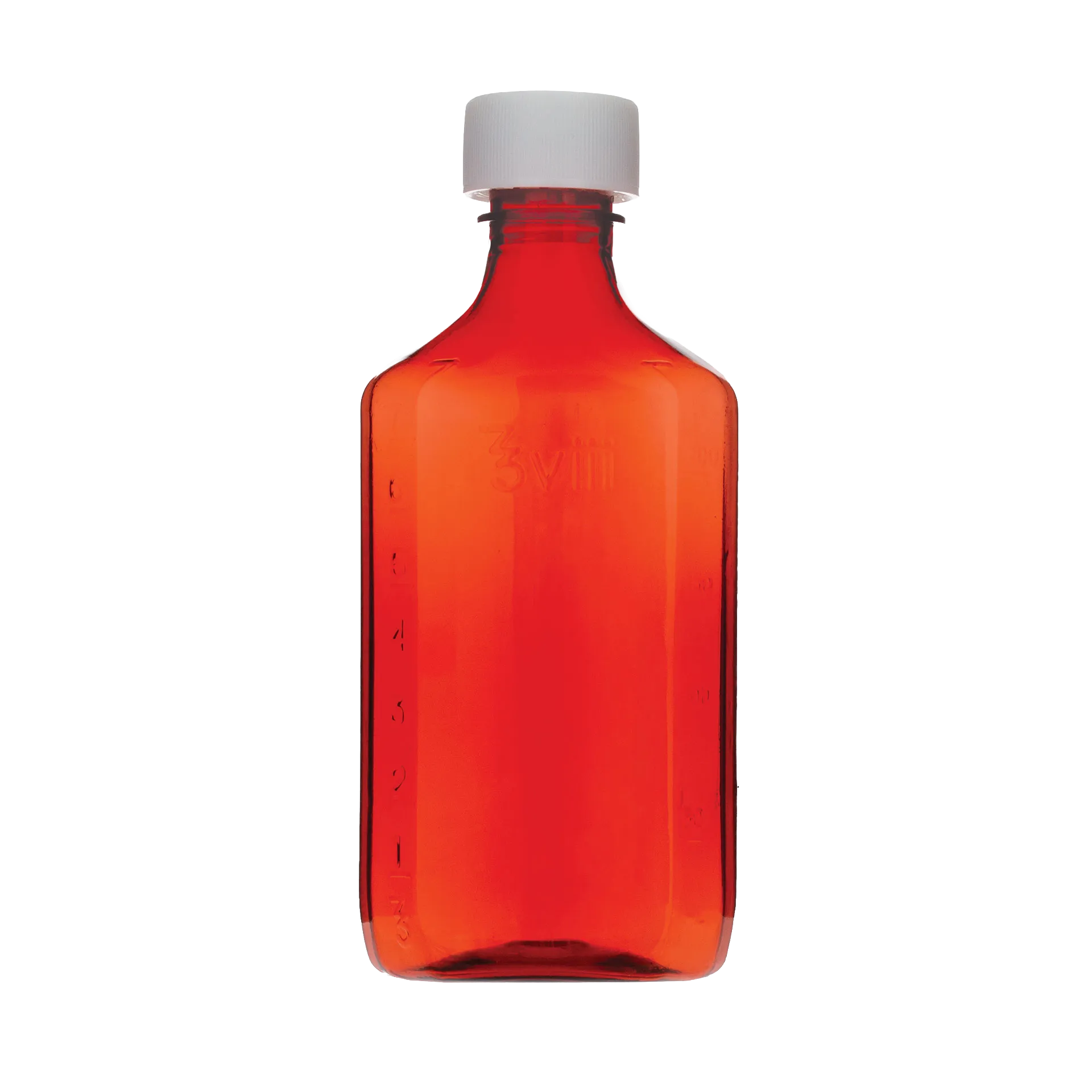 Amber Bottles,"Amber bottle with white screw cap"