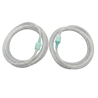 Puppywarmer Bundles,"Two coiled clear tubes with green connectors"
