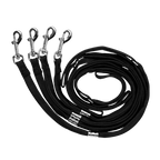 "50"" Dog Grooming 908P Electric Table with Drawer by Waggz","Set of four black grooming restraint loops with metal clips"