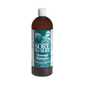 Sore No-More® Classic Massage Shampoo,"Amber bottle with white cap and teal front label"