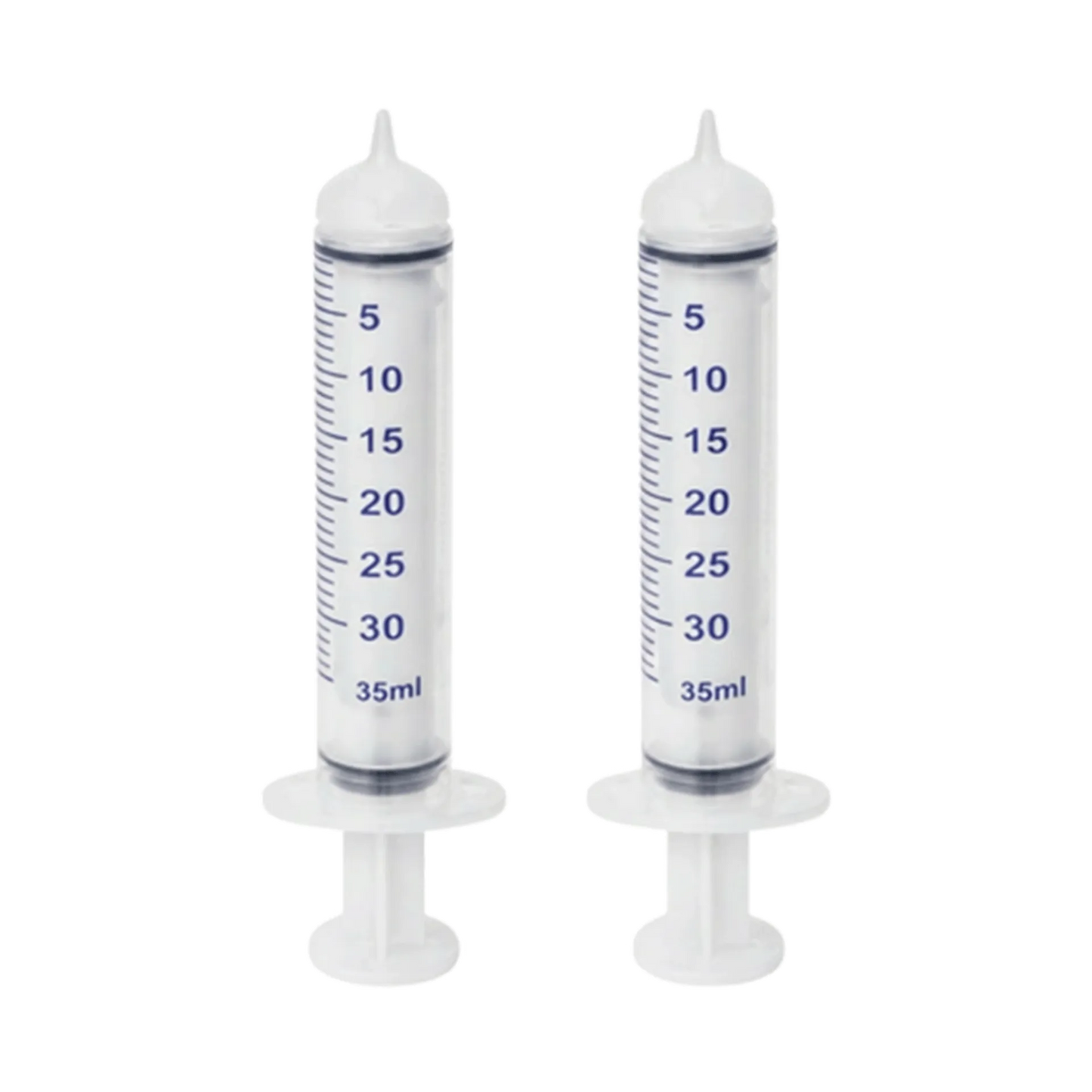 Puppywamer Latchons Syringe Nipple Feeders,"Two clear feeding syringes with soft nipple tips"
