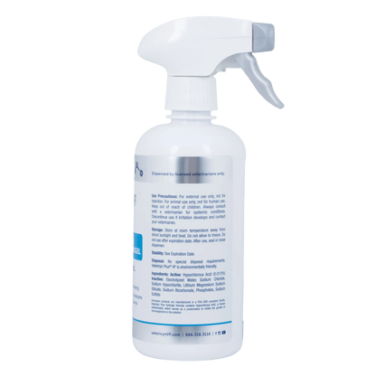 Vetericyn® VF Plus Wound & Skin Care,"White spray bottle with side label and trigger nozzle"
