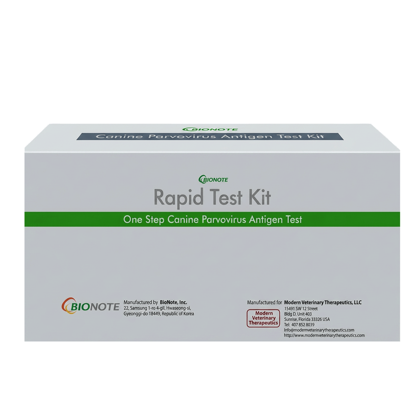 Antigen Canine Parvovirus Rapid Test Kit