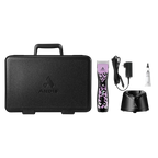 Pulse ZR II Wild Limited Edition Clipper by Andis,"Patterned clipper kit with charging stand, cord, oil bottle, and hard case"