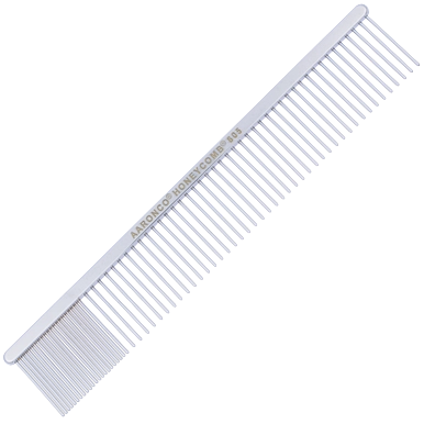 "Aaronco 9"" Honeycomb Detailer","Long fine-tooth comb shown at an angle"