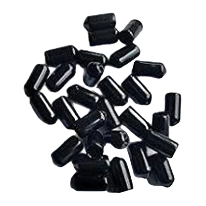 Black Neoprene Sterile Syringe Tips