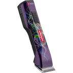 Purple Saphir Cordless Clipper Two Batteries by Heiniger and FREE Blade,"Purple cordless clipper with silver blade"