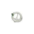Filter for WTA Follicular Aspiration Vacuum Pump,"Coiled clear tubing with inline filter and green connector"