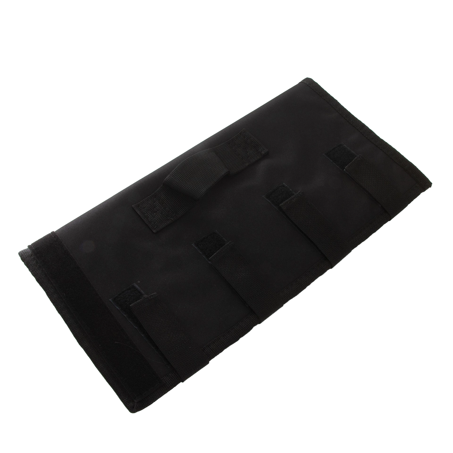 Neoprene AV Cover,"Black wrap cover with hook-and-loop straps and carry handle"
