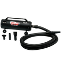 Air Force Master Blaster Dryer,"Black pet dryer with hose and three nozzle attachments"