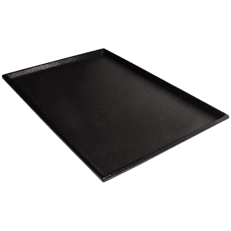 Midwest® Replacement Pan,"Black rectangular tray with shallow raised edges"