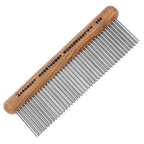 "Aaronco 7"" Woody's Honeycomb Wundercoat'r","Wooden-handled metal honey uncapping comb"