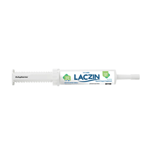 BotuMix Laczin 70000 FCC,"White oral paste syringe with plunger and capped tip"