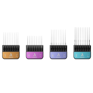 beSPOKE Cordless Clipper by Andis,"Four clipper guard attachments in different sizes"