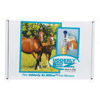 Udderly EZ Horse Milker,"Product box with horse photo and milker shown in use"