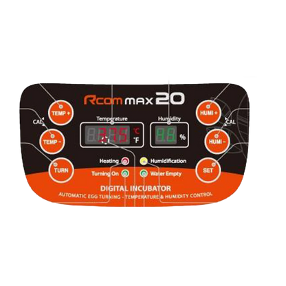 Max-20 Incubator by Rcom USA