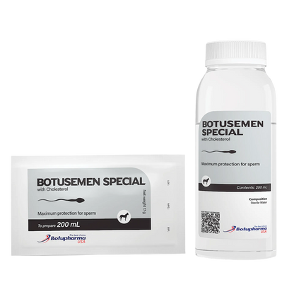 BotuSemen Special,"White bottle and foil pouch package"