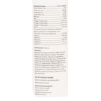 Doc Roy's® Forti Cal™ Liquid,"Side label view of bottle with nutrition facts and ingredient panel"